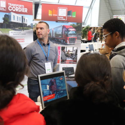 Les Transports Cordier présents sur le salon Logistic Expo de Chalon sur Saône