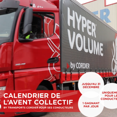 Vidéo – Calendrier de l’avent des Transports Cordier – Découvrez le gagnant du mercredi 5 décembre Vidéo – Calendrier de l’avent des Transports Cordier – Découvrez le gagnant du mercredi 5 décembre