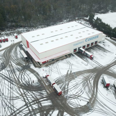 Chez Transports Cordier, hiver rime avec sécurité