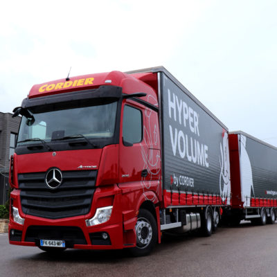 De nouveaux Mercedes Actros chez Transports Cordier