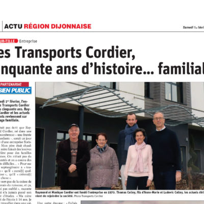 Le Bien Public – 50 ans d’histoire familiale