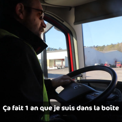 VIDÉO – Stéphane, conducteur jockey chez Transports Cordier