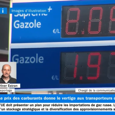 [Médias – France Bleu Bourgogne] Impact des prix du carburant