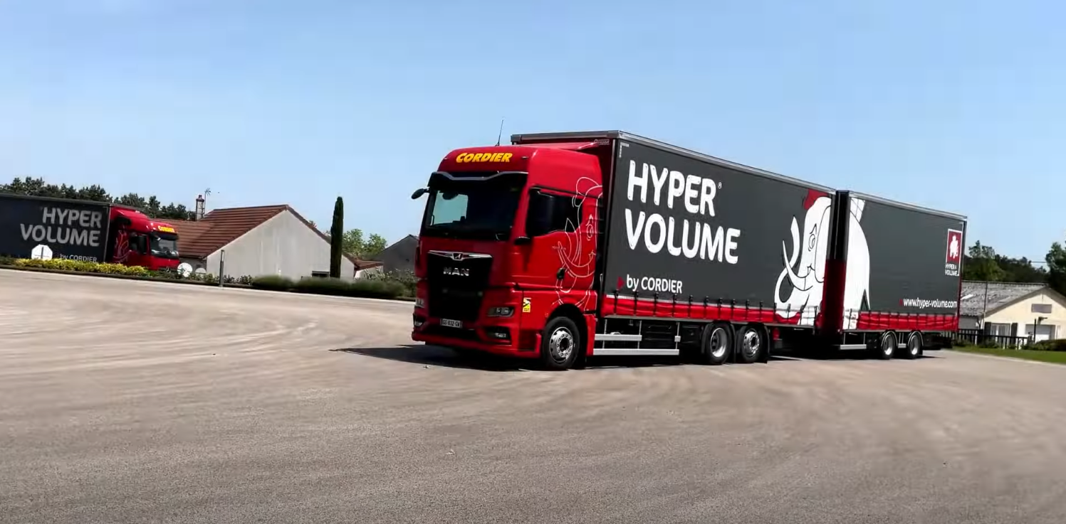 [VID??O] Un nouveau camion-remorque MAN TGX 26.470 - Hyper Volume - By Cordier