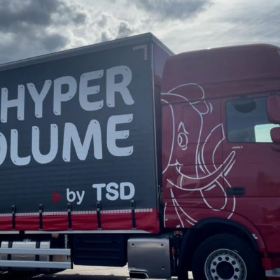 [VIDÉO] Premier camion-remorque Hyper Volume by TSD