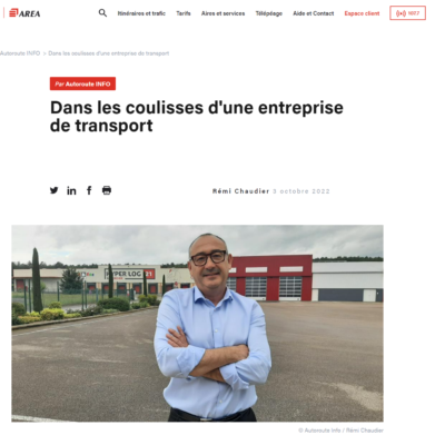 [MÉDIAS] Radio Autoroute Info 107.7 – Dans les coulisses d’une entreprise de transport