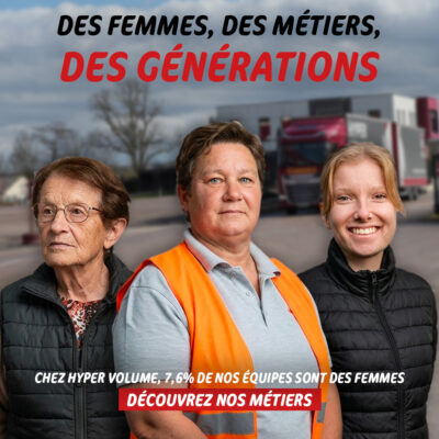 [HYPER VOLUME] Le transport & la logistique, un secteur qui se féminise