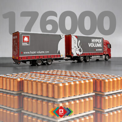 [HYPER VOLUME] Le transport de l’emballage métallique : l’exemple des 176 000 canettes vides